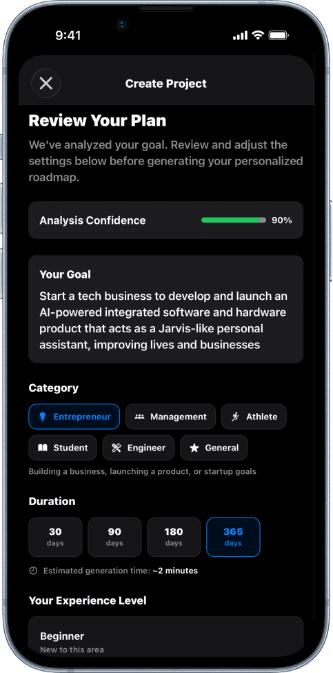 Create and Manage Your Projects